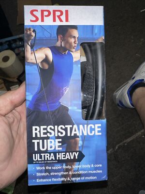 SPRI Resistance Tube, Ultra Heavy; up to 60 lbs of resistance 