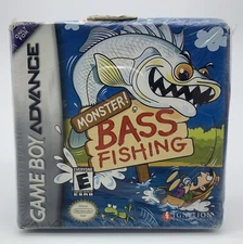 Monster! Bass Fishing Game Boy Advance GBA Gameboy Nintendo NEW With Cellophane