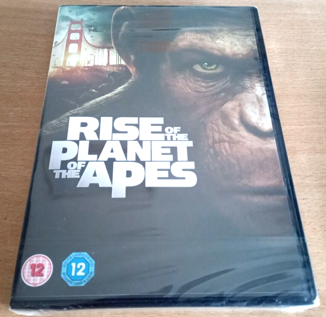 Rise of the Planet of the Apes - DVD - 2011 - Cert 12 - New & Sealed