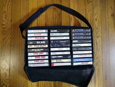 Lot of 57 Vintage 70's, 80's, 90s Country and rock Cassette Tapes with Case 