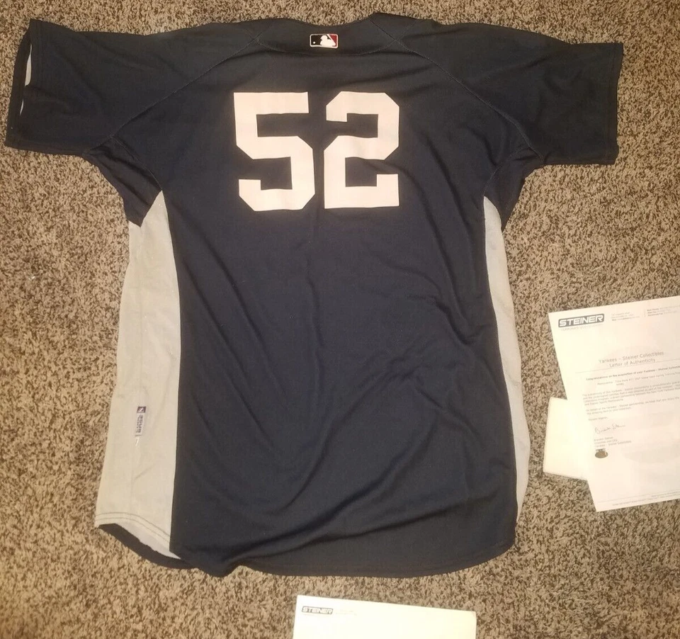 Camiseta 2007 Tony Pena #52 Jogo Usado Spring Training Road BP Faça uma Oferta - Imagem 2 de 4