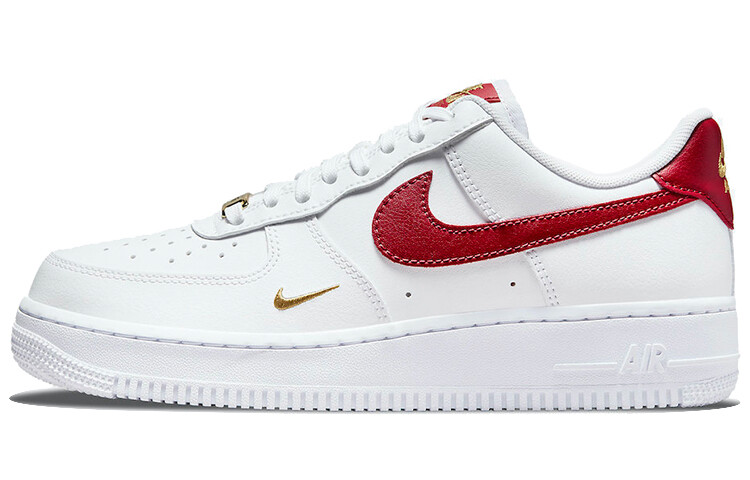 Nike Air Force 1 Essential Low White Gym Red - CZ0270-104 | eBay
