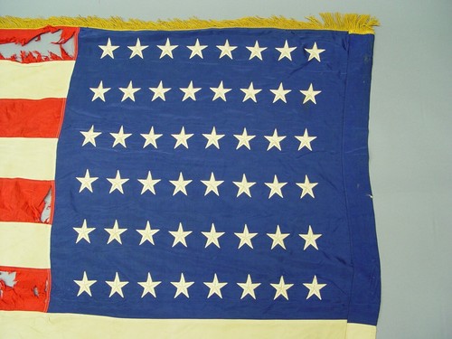 247: USA Flagge / Stars and Stripes 1912 - 1959 mit 48 Sternen, US-Fahne, WW2 - Bild 12 von 15