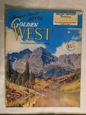 Rare 1959 Golden West Magazine ~ Special Edition Feat. Colorado 8-1/2" x 11"