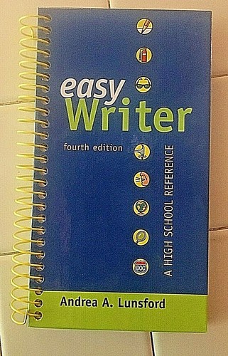 Easy Writer: A Pocket Reference, Fourth Edition by Andrea Lunsford, Spiral 2010 9780312650315| eBay