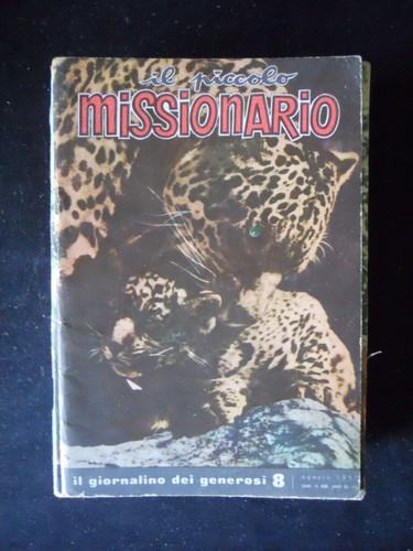 IL PICCOLO MISSIONARIO n°8 1957 con fumetto JIM Fiordipesco Luponero [G645] prezzo ebay