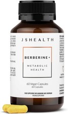JSHealth Vitamins Berberine Formula   Berberine Supplement - 60 Capsules