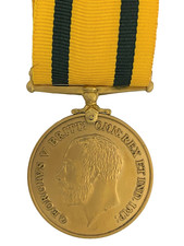 SUPERIOR British WWI Territorial Force War Medal 1914-18. Full size award