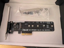ASUS Hyper M.2 X4 Mini PCIe Express 3.0 SSD Expansion Card