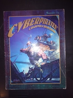 Cyberpirates | Shadowrun | 2nd Edition | 1997 | Rollenspiel | Cyberpunk | Retro