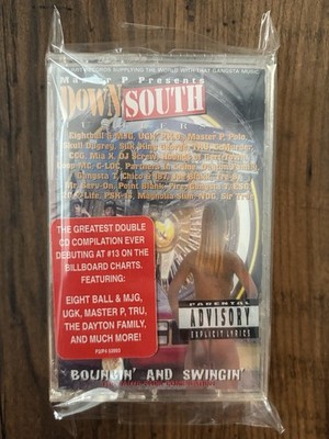 MASTER P PRESENTS DOWN SOUTH HUSTLERS BOUNCIN & SWINGIN 2 CASSETTE G-FUNK SEALED