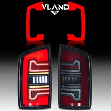 Pair Led Tail Lights For 2007-2008 Dodge Ram 1500 2500 3500 Wstart Up Animation