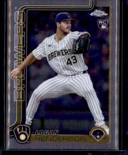 2025 Topps Chrome Update #USC65 Logan Henderson