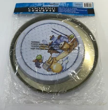 New Cooking Concepts Electric Stove Burner Covers Set 2 Cooking Design 10" 8"