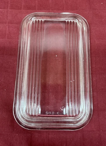 Vintage Pyrex 502-C Fridgie Lid Refrigerator Dish Replacement ~ Ribbed LID ONLY