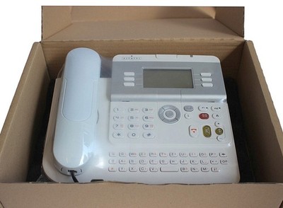 Alcatel 4029 Digitales Telefon Set German Ice Blue 3GV26010DC NEU, Kundenretoure