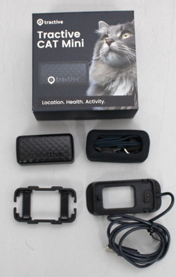 Tractive Mini Smart Cat GPS Tracker, Market Leader GPS Tracker Cat, Live Locatio