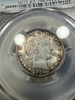 1915-D Barber Quarter PCGS MS63 Colorful Toning