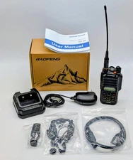 Baofeng UV-9G GMRS Handheld Two-Way Radio Waterproof NOAA Scanner & Reciever