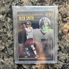 2018 Panini Illusions -Alex Smith, Joe Theismann #56 Trophy Collection Black /25