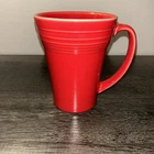 Fiestaware - Tall Red Latte Mug FIESTA 16 oz - 5 1/4"