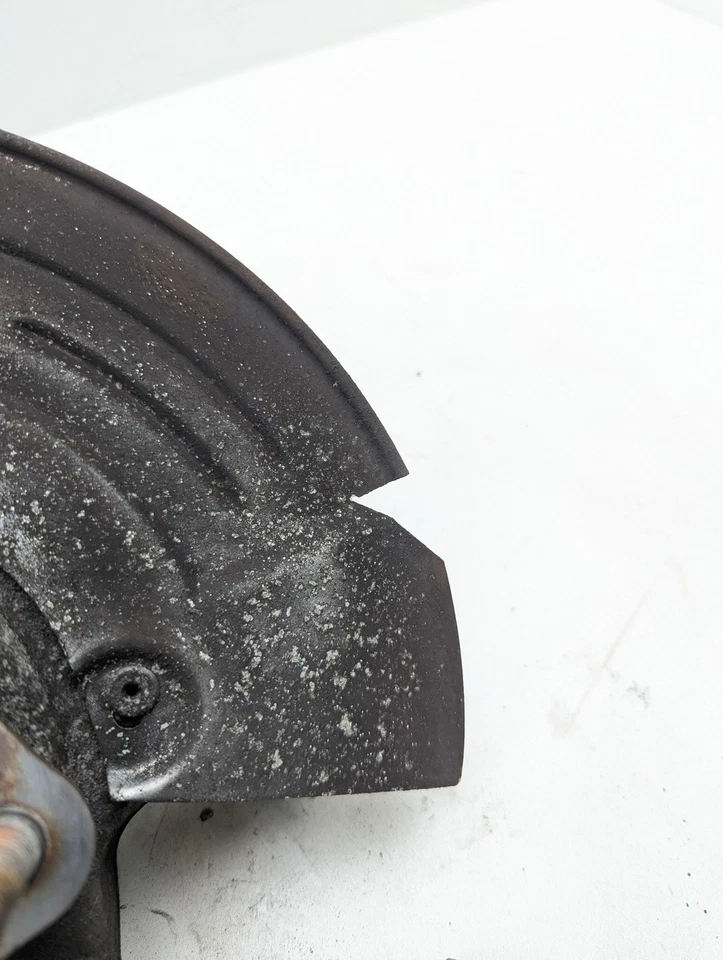 10-15 Jaguar XF lado del conductor trasero izquierdo husillo nudillo Foto 2 de 4