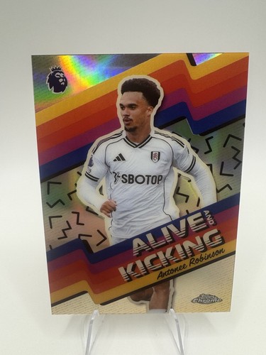 Antonee Robinson #AK-11 2026 Topps Chrome Premier League Alive And Kicking card