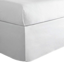 Today  S Home Classic Tailored Bed Skirt Dust Ruffle, Cotton Blend Design, 14" Dr