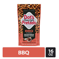 Dot's Pretzels BBQ Seasoned Pretzel Twists, 16 oz Family Size Bag