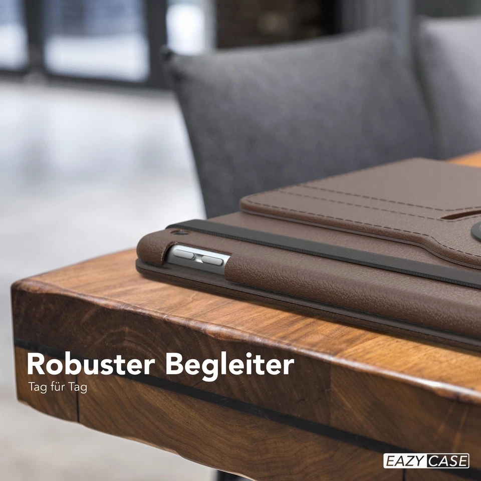 Tasche für Apple iPad Smart Case Schutz Hülle Etui Tasche Bumper Flip Cover 360° - Bild 2 von 4