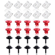 Car Engine Splash Shield Guard Undertray Cover Screws Chassis Cover Shield