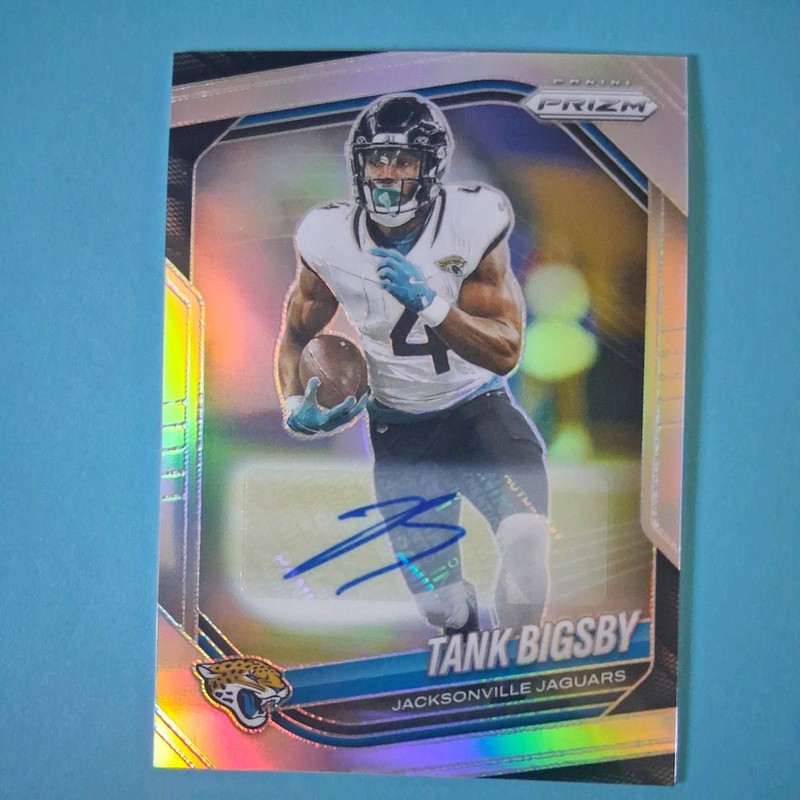 2025 Panini Prizm - Tank Bigsby Auto Silver No. 175 - Jacksonville Jaguars