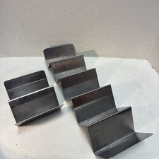 American Metalcraft TSH5 4-5 + 1-2 Compartments Taco Holder As A Set For Kitchen