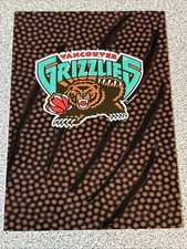 1994-95 NBA Hoops Vancouver Grizzlies Team Logo Basketball Card Skybox #419