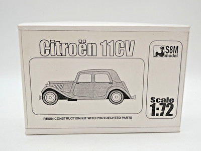 1:72  S8M Model , Resin Kleinserie  -  Citroen 11 cv   /  OVP