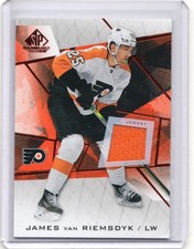 2021-22 Upper Deck SP Game Used - James van Riemsdyk #84 Red Jerseys (MEM)