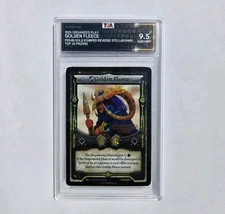 Elestrals TCG Top 32 Gold Stamped Reverse Stellar Golden Fleece TGA 9.5 Gem Mint