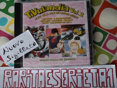 Cd Tivulandia Vol. 2 Erstausgabe und Sonderausgabe Yamato Roter Stempel Siae