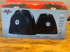BRAND NEW FACTORY SEALED VORNADO VH-203 PERSONAL HEATER 2-PACK