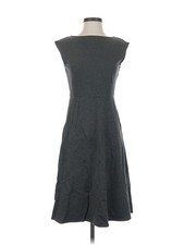 Uniqlo Women Gray Casual Dress XS