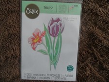 Sizzix Thinlets 665812 Layered Spring Flowers -11 Dies