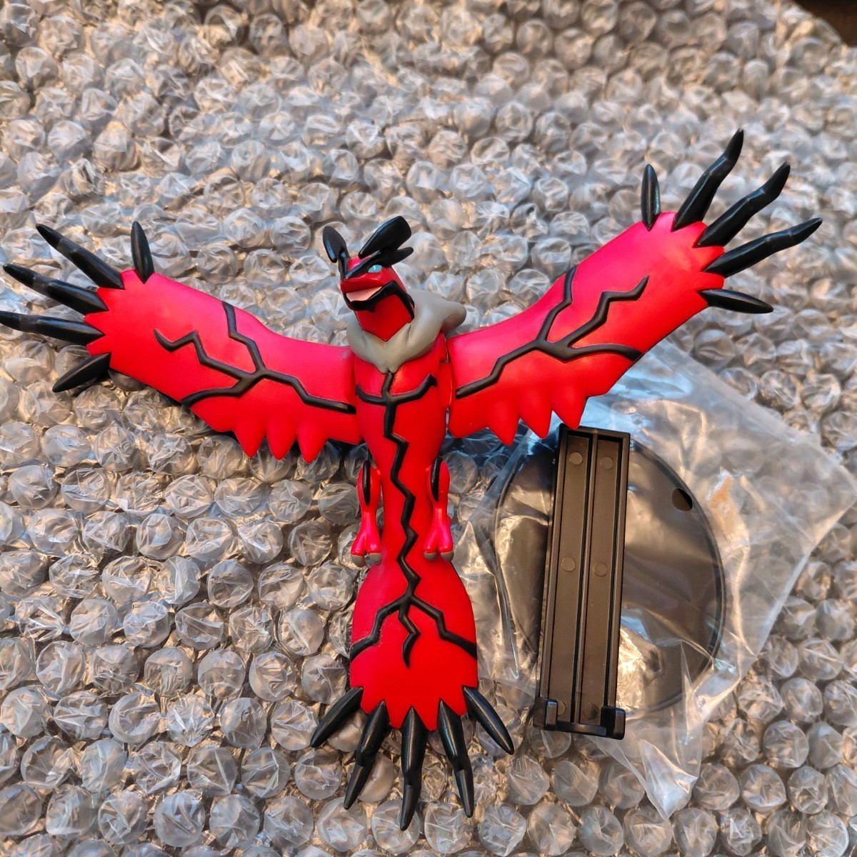 [US STOCK] Takara Tomy Pokemon ML-13 MonColle Yveltal Used Wing Sole Rubbing