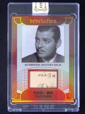 2025 Eternal Revelation Clark Gable History Relic /99