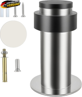 84Mm Edelstahl TüRstopper Boden,WandtüRstopper Selbstklebende,TüRpuffer Door Sto