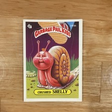 Topps Garbage Pail Kids Crushed Shelly 145b Non-Sport Trading Card 1986