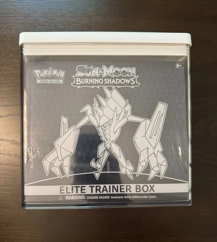 Sun & Moon Burning Shadows Elite Trainer Box ETB w/ Acrylic Display Case SEALED!