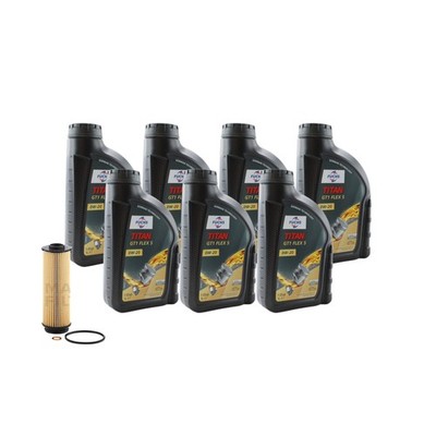 7L Fuchs TITAN GT1 FLEX 5 0W-20 Mann Engine Oil Change Kit for F30 340i Turbo