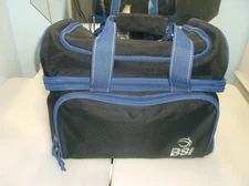 Candlepin Bowling Bag/Blue/BSi/ Very Good Condition/4 Ball Foam Insert Inc