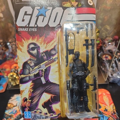 Hasbro Gi Joe Retro Collection Snake Eyes 3.75  Figure