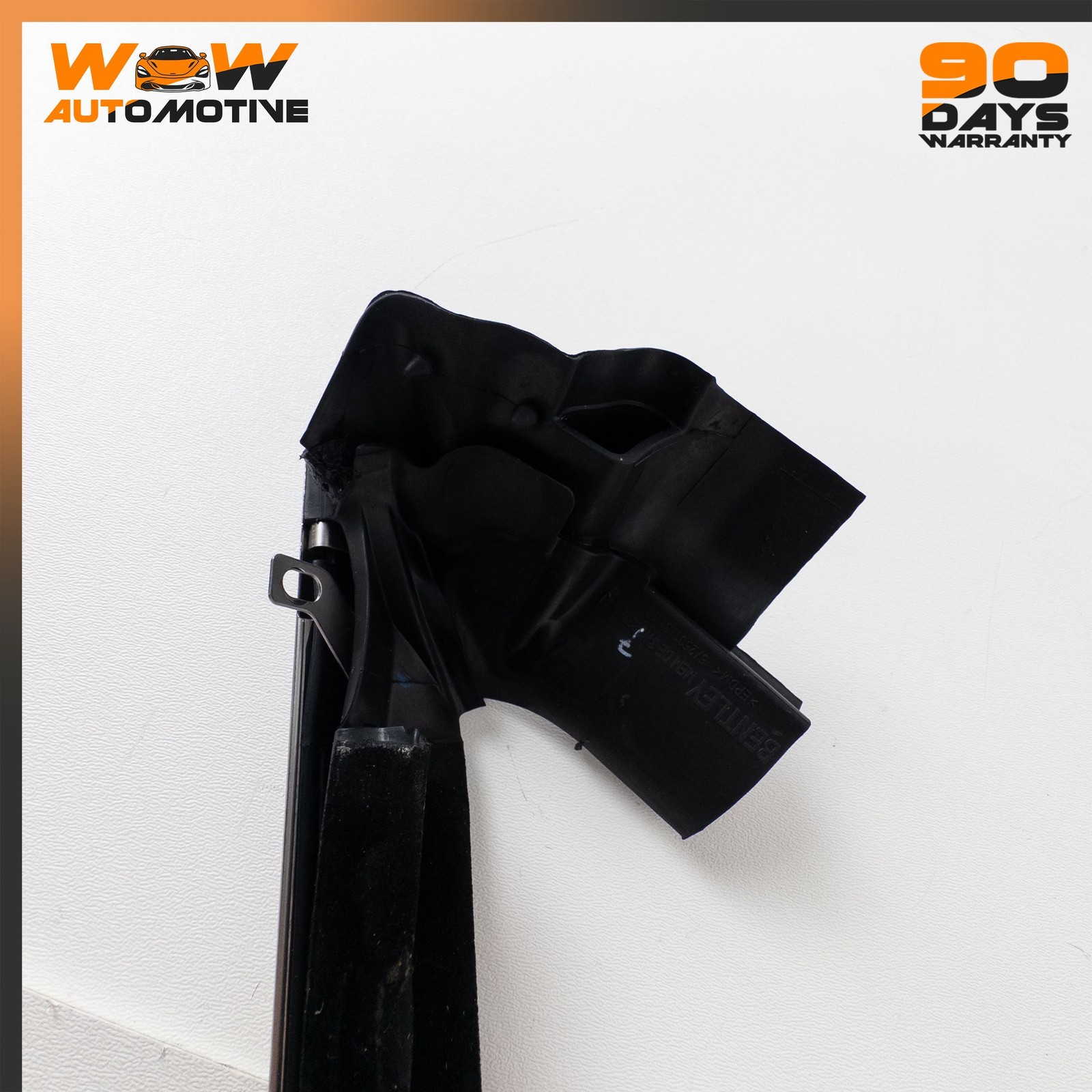 07-11 BENTLEY CONTINENTAL GTC FRONT RIGHT OUTSIDE WINDOW WEATHER SEAL MOLDING OE